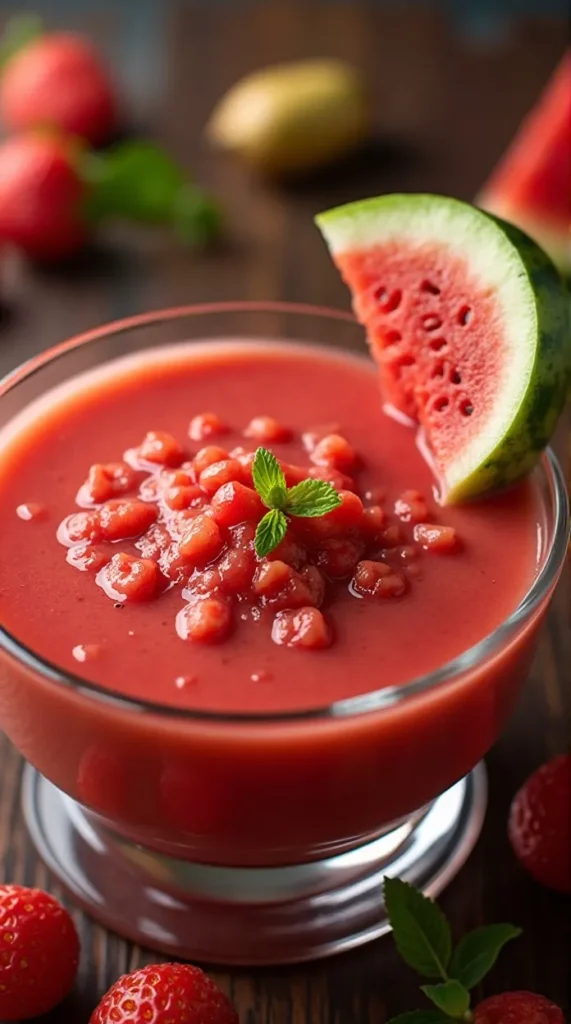 The Better Than V8 Watermelon Gazpacho