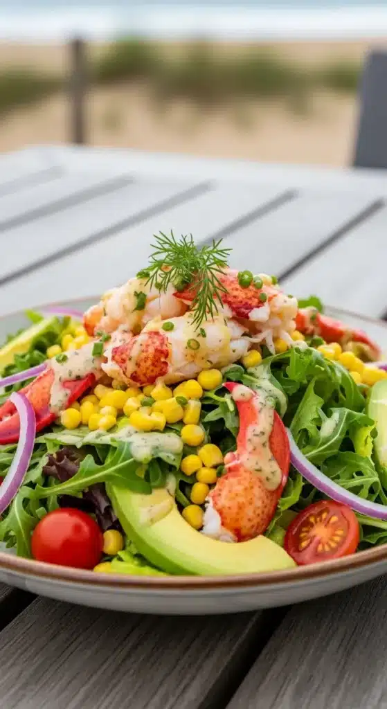 The Better Than the Hamptons Lobster & Corn Salad