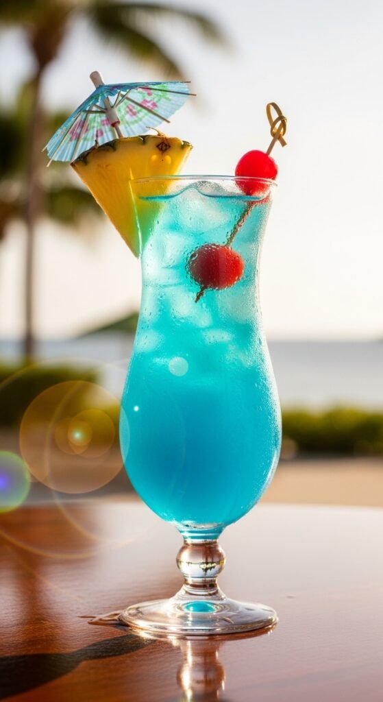 The Blue Hawaiian (The OG Vacation in a Glass)
