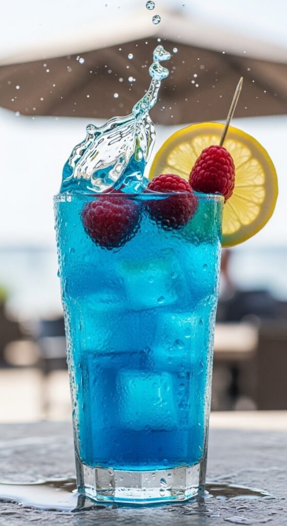 The Electric Blue Raspberry Lemonade