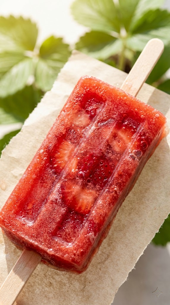 The "Keep It Simple" Strawberry Lemonade Pop
