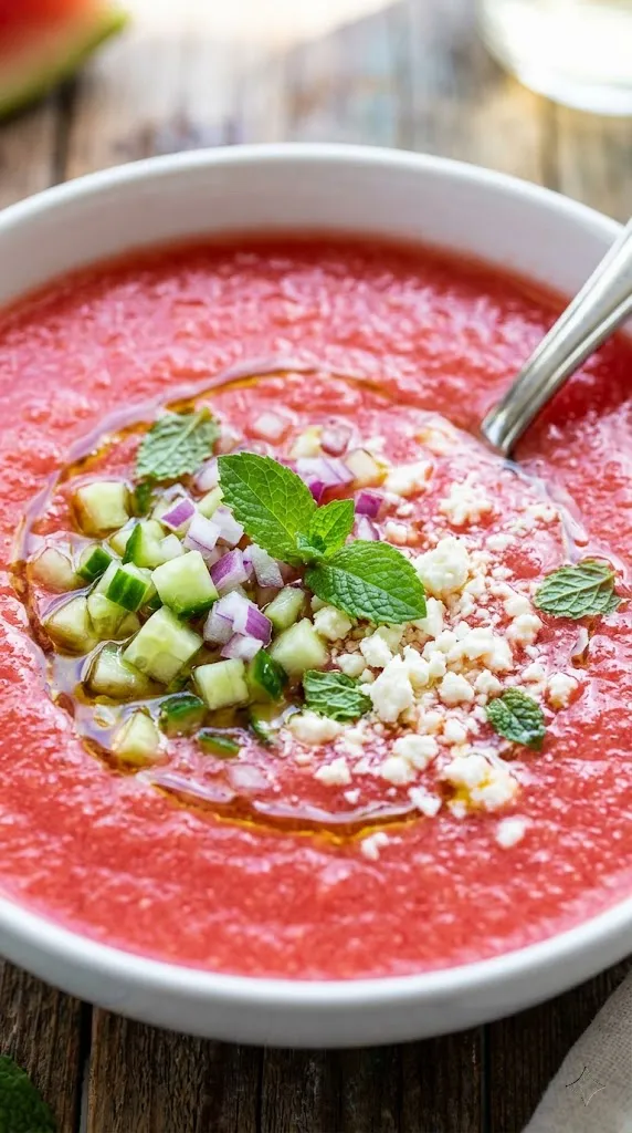 The 'Keep Your Cool' Watermelon Gazpacho