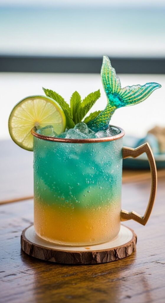 The Mermaid Mule drink