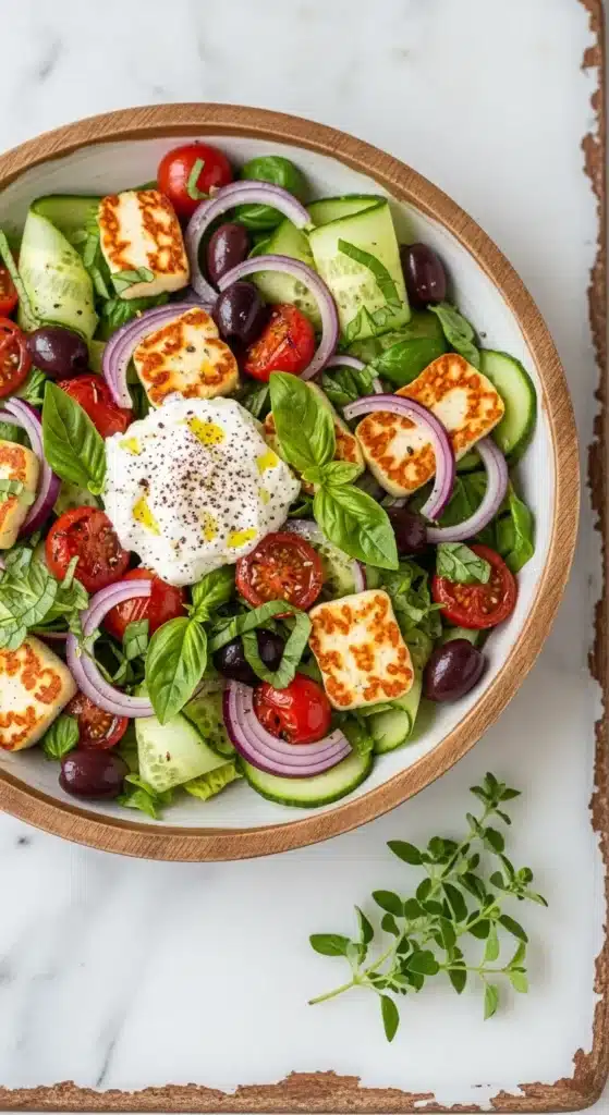 The Not Your Average Greek Salad