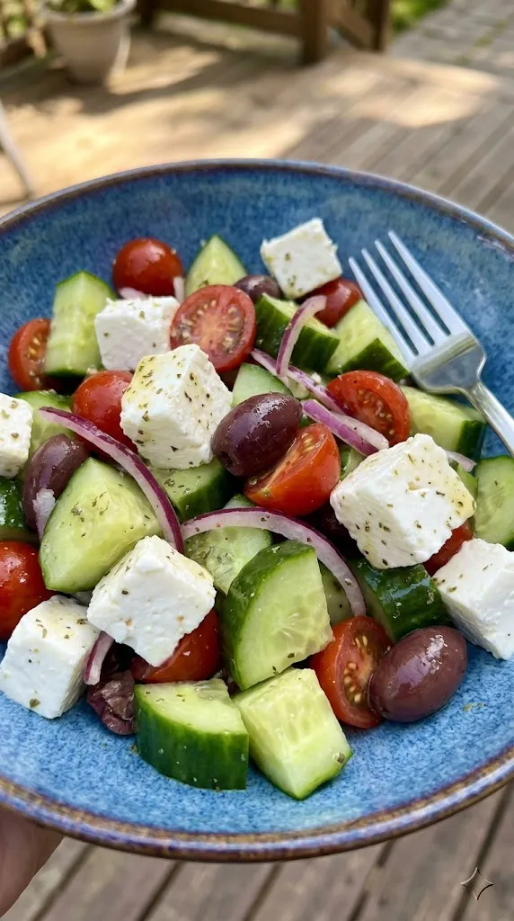 The OG Greek Cucumber Salad