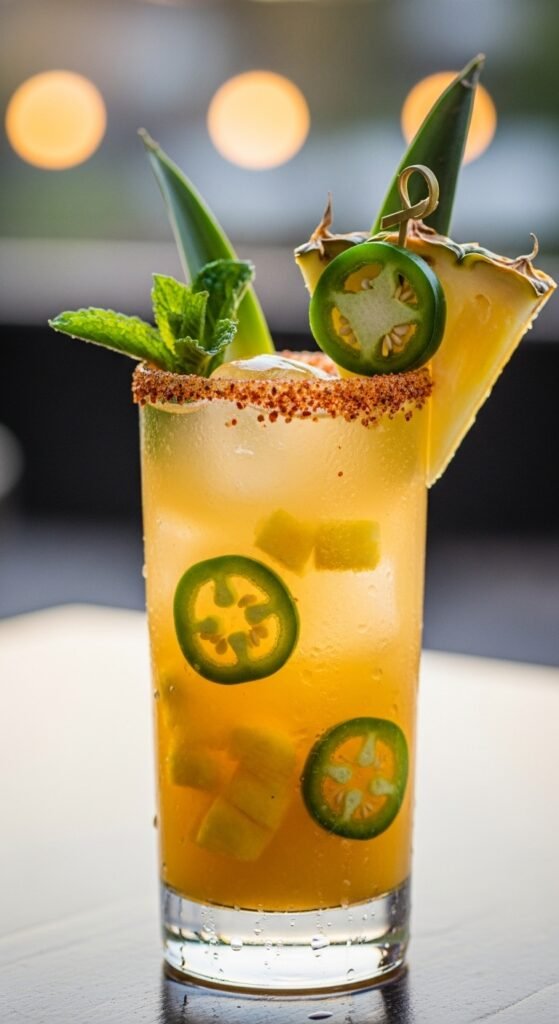 The Spicy Pineapple Jalapeño Refresher