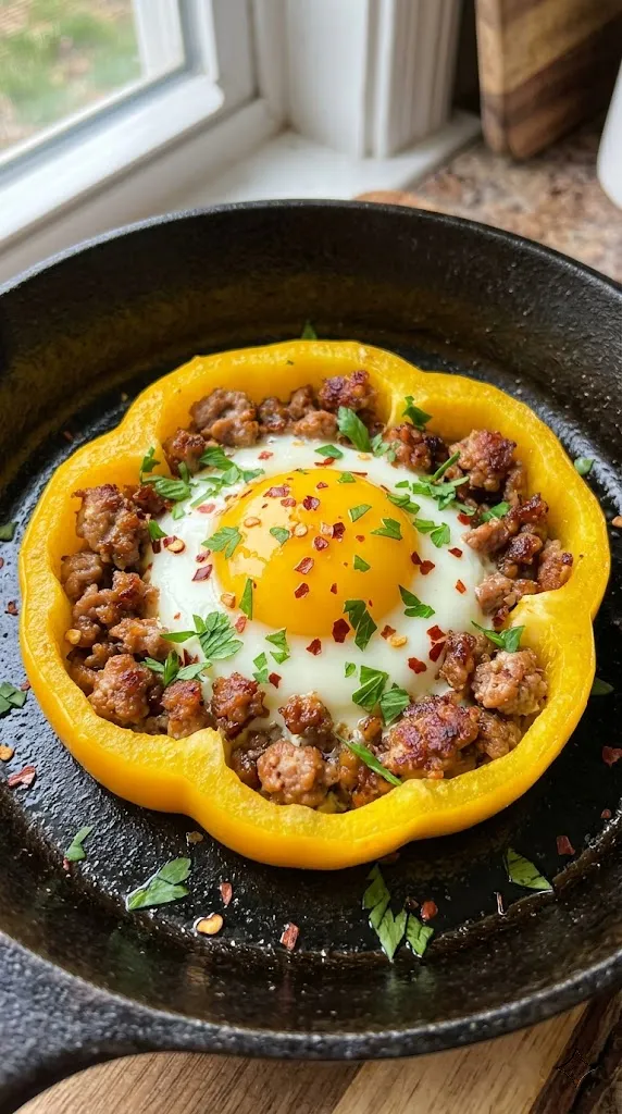 The Spicy Sausage & Pepper Ring