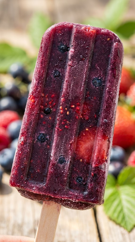 The Triple Berry Medley (Our 'Everything' Pop)