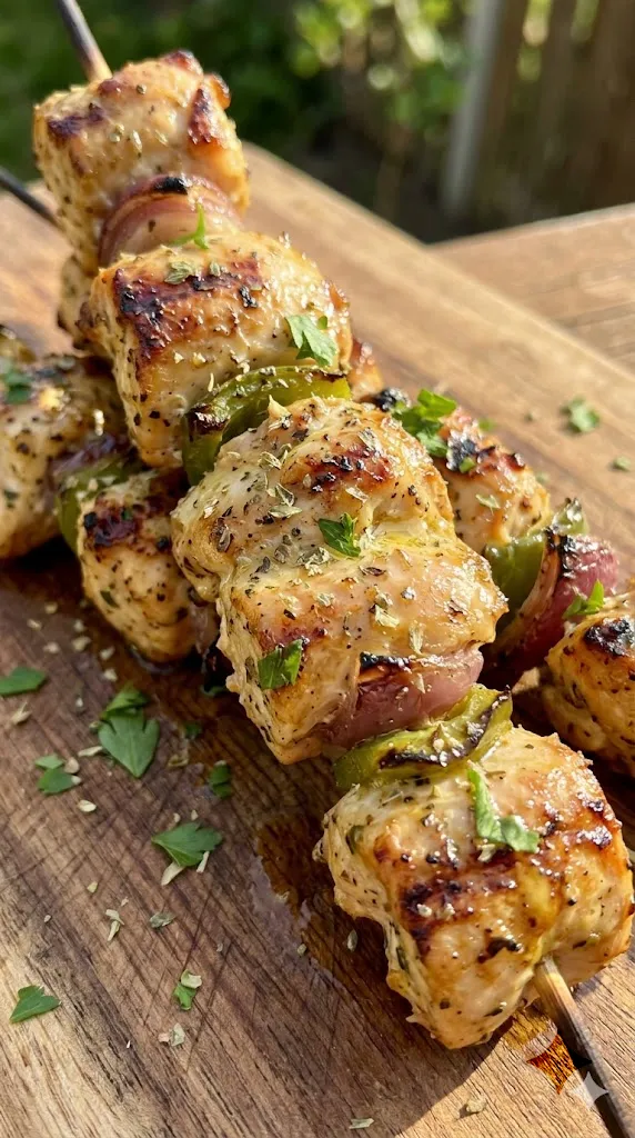 The Ultimate Lemon Herb Chicken Souvlaki