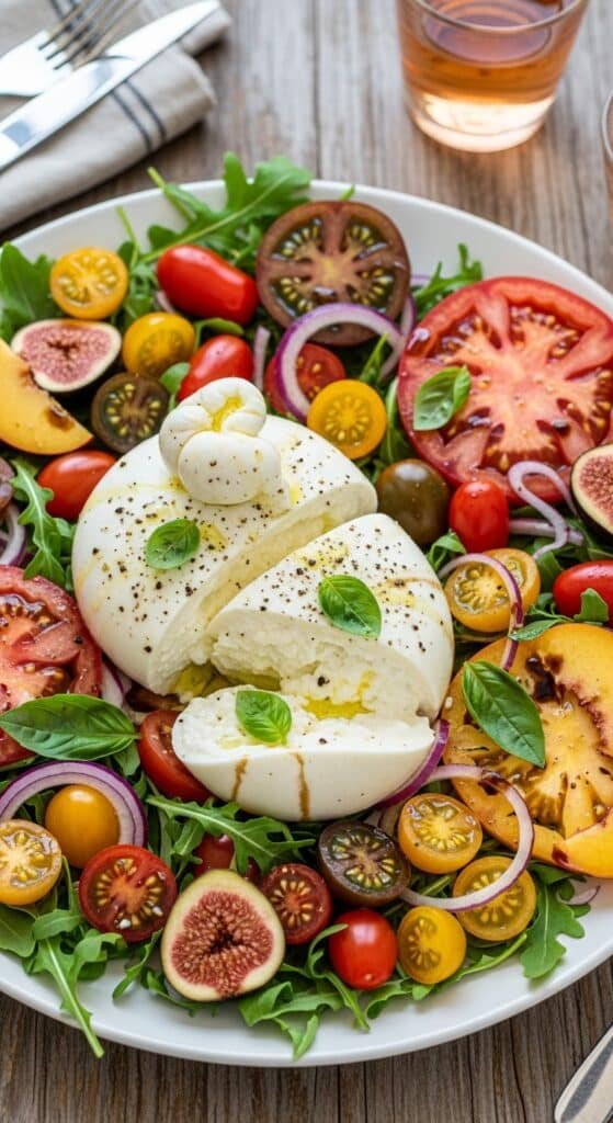 The Ultimate Summer Burrata Salad
