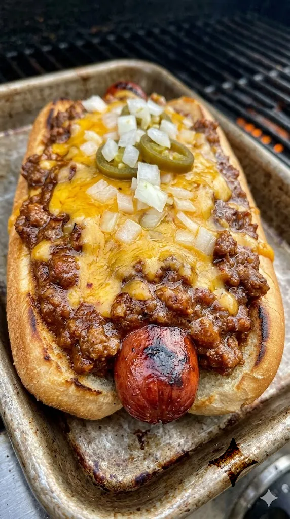 The Ultimate Summer Chili Dog