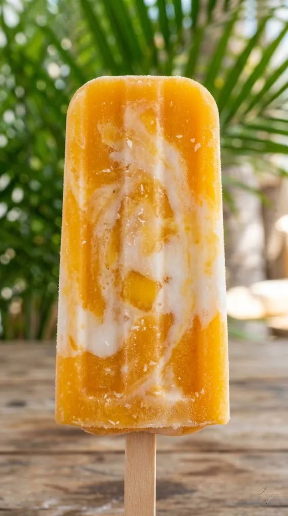 Tropical Cream Dream: Mango Coconut Swirl