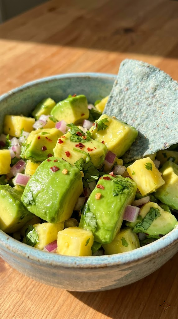 Tropical Summer Avocado Salsa