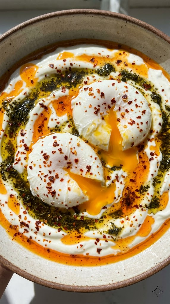 Turkish Eggs (Çilbir)