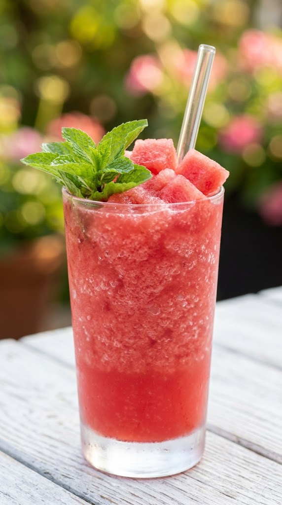 Watermelon Faux-jito Slush