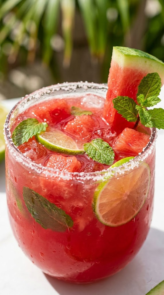 Watermelon-Limeade The Ultimate Thirst Quencher