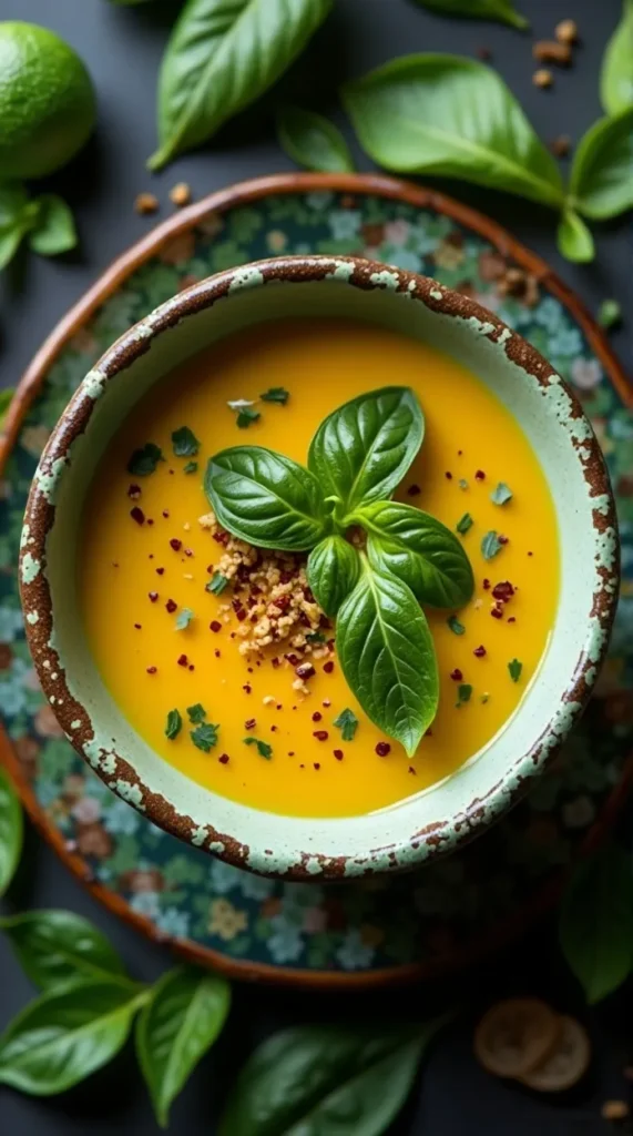 Zesty Zucchini and Basil Silk Soup