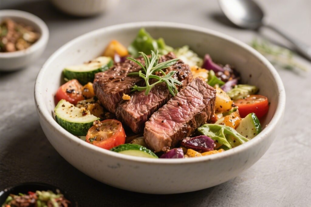 Mediterranean Steak Bowl