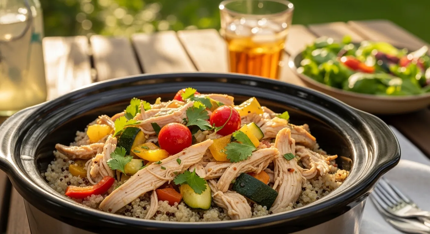 9 Crockpot Chicken Recipes for Easy Summer Meals