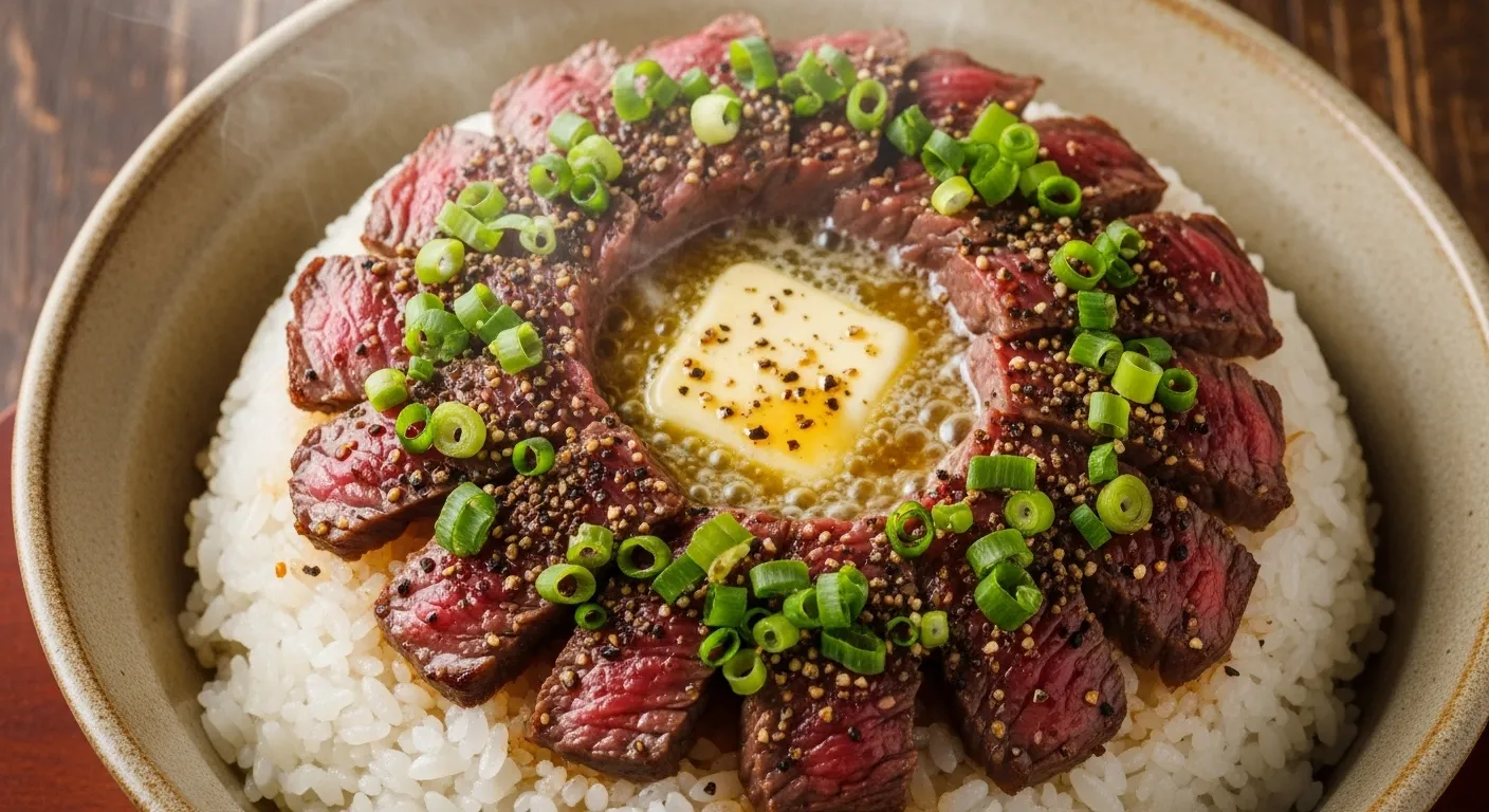 Mara 77 Rice Beef Pepper Rice Bowls