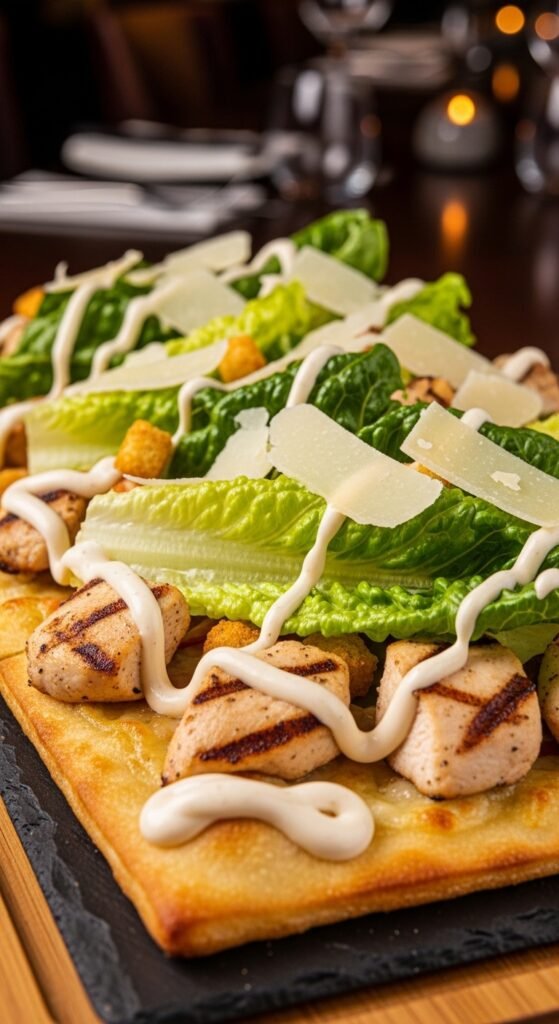 Chicken Caesar Flatbread That Rivals Any Restaurant