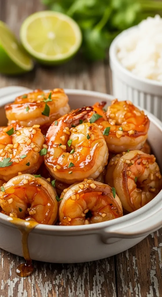 Honey Garlic Shrimp Ready in 15 Minutes