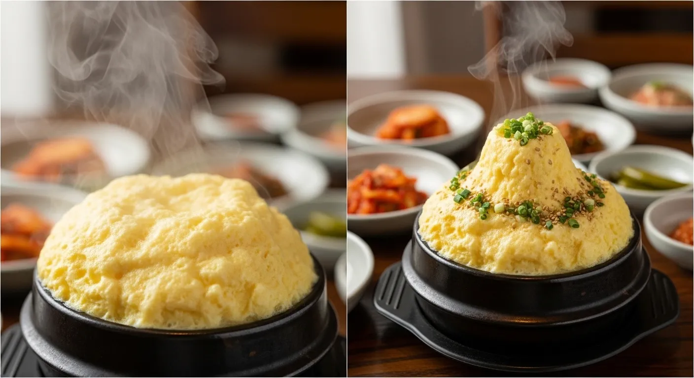 Volcano Rice Korean Korean Volcano Steamed Egg