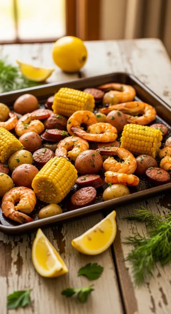 Sheet Pan Shrimp Boil (Cottage Style)