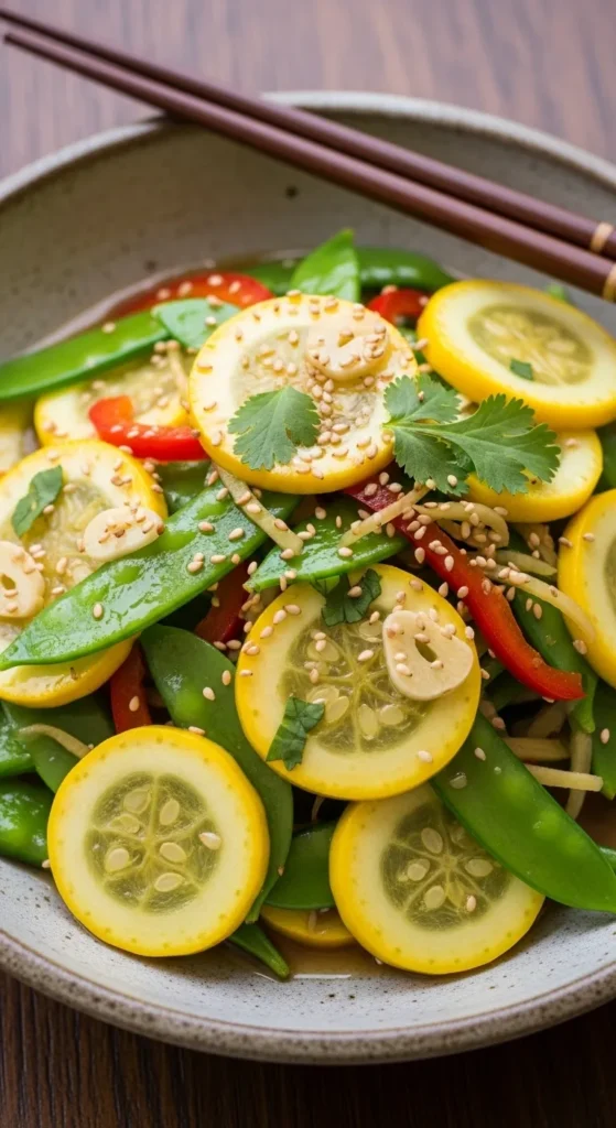 Simple and Sweet Stir-Fried Yellow Squash