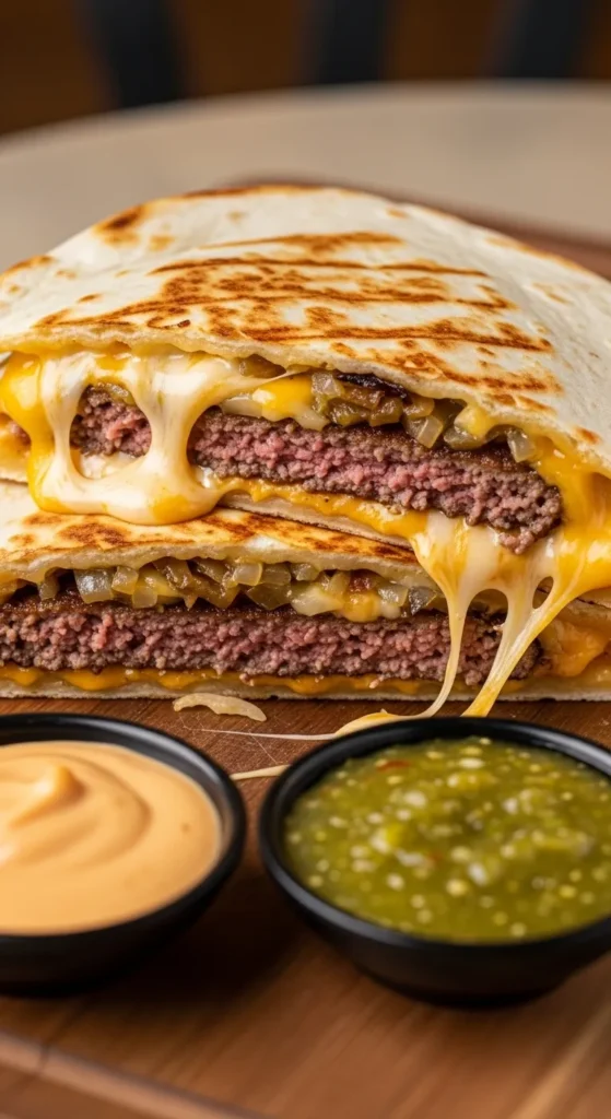 Smashburger Quesadillas The Best of Both Worlds recipe