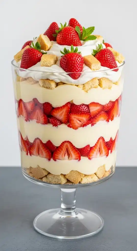 Strawberry Shortcake "Trifle"