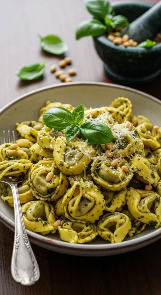 The 10-Minute Pesto Tortellini