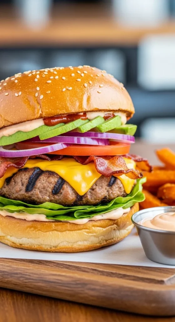 The Ultimate Loaded Turkey Burgers