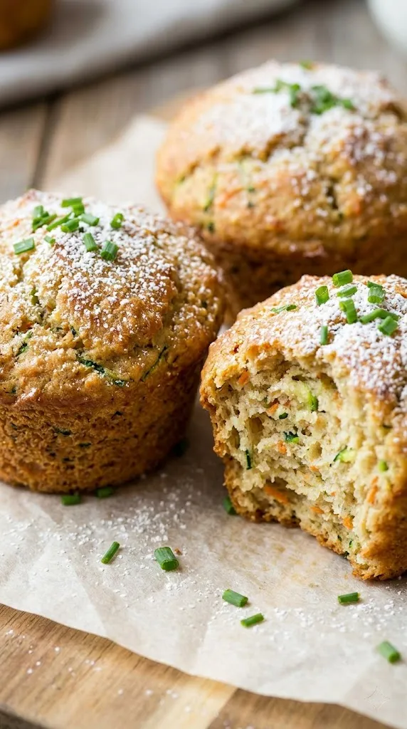 Zucchini Carrot Apple Muffins (The Triple Threat)